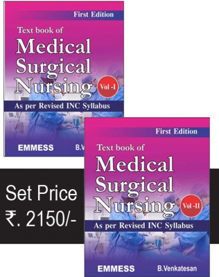 Text book of Medical Surgical nursing For B.Sc. Nursing  Vo. 1 & 2