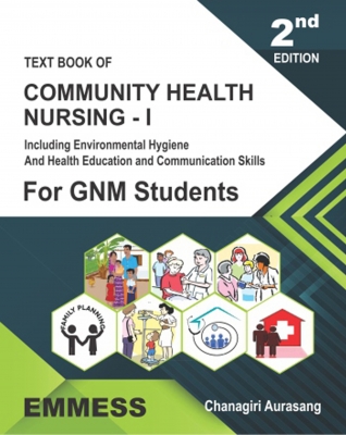 A Text book of Community Health Nursing - 1 ( Including Environmental Hygiene and Health Education and Communication Skills