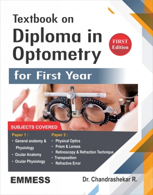 Textbook on Diploma in Optometry for First Year