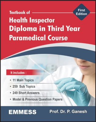 T/b of Health Inspector Diploma in Third Year Paramedical Course
