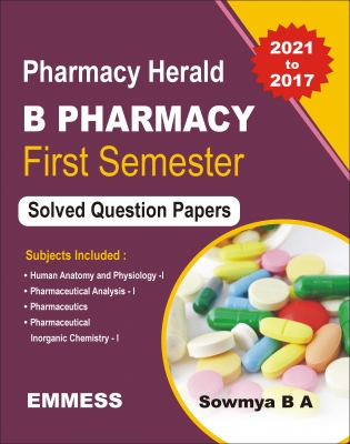 Pharmacy Herald B Pharmacy First Semester Solved Question Papers