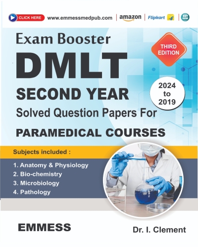 Exam Booster - Second Year Paramedical Courses Solved Question Papers