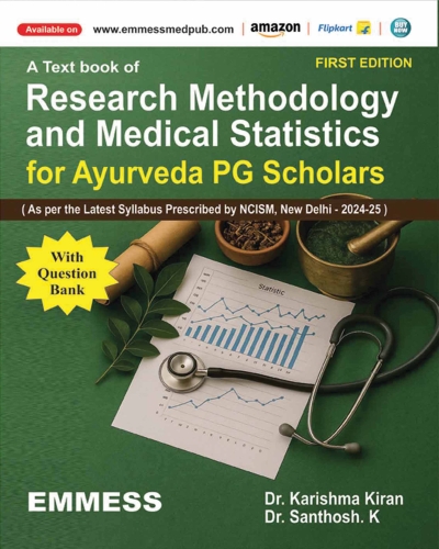 A T/B of Research Methodology and Medical Statistics for Ayurveda PG Scholors