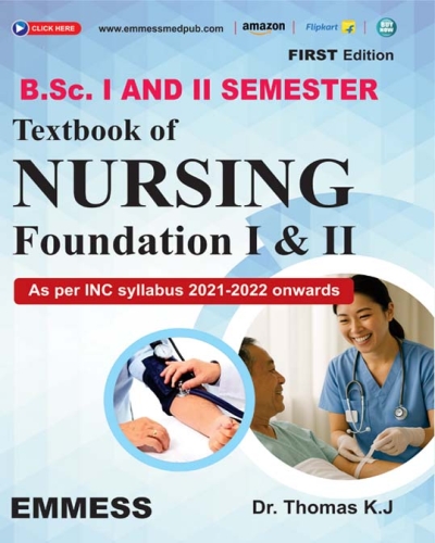 BSc I and II Semester T/B of Nursing Foundation I and II
