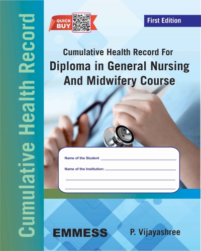 Cumulative Health Record For Diploma in General Nursing  And Midwifery Course