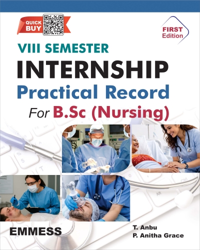 Internship Practical Record For B.Sc (Nursing)  VIII Semester 