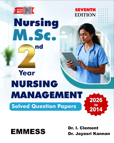 NURSING: M.Sc. Solved Question Paper (Second Year)  Nursing Management 