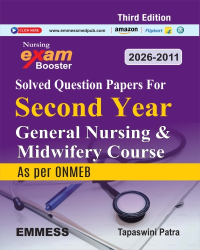 Solved question paper for Second year GNM
