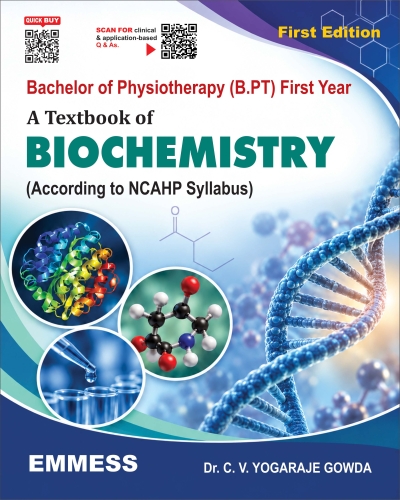 Textbook of Biochemistry for Bachelor of Physiotherapy (B.PT) - First Year